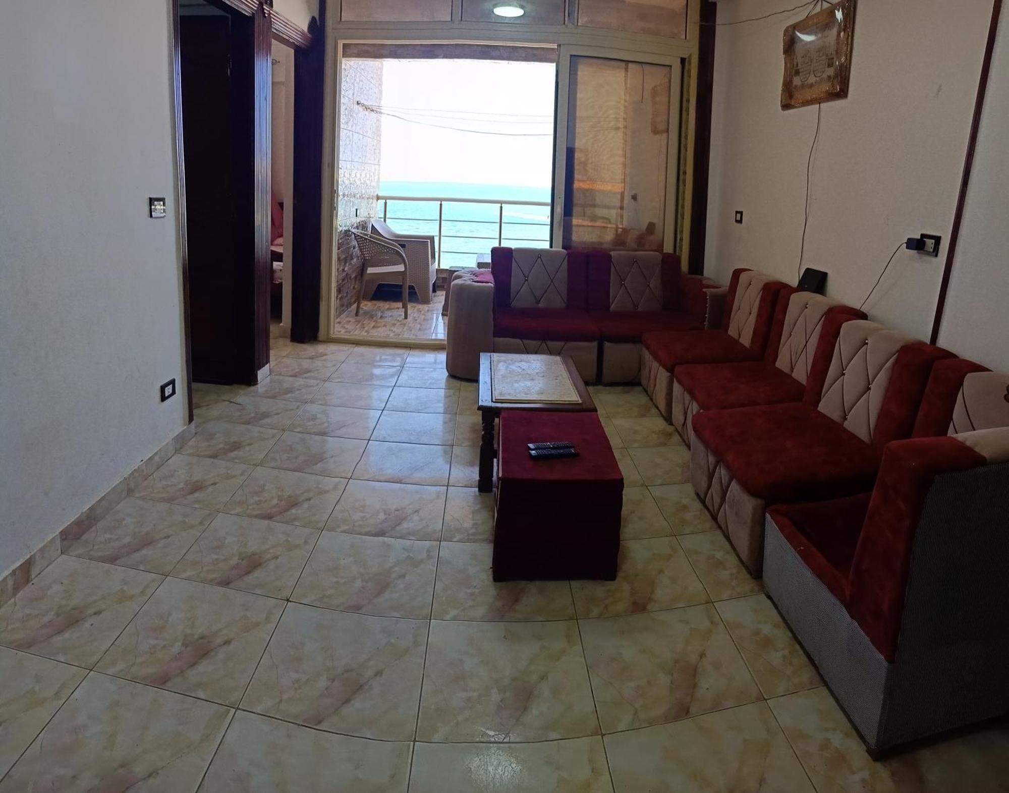 Furnished Apartment - Beach View "Nearest Beach 2 Minutes Walking" - Free Wifi- Abo Keer - Alexandria - Egypt Abu Qir Экстерьер фото