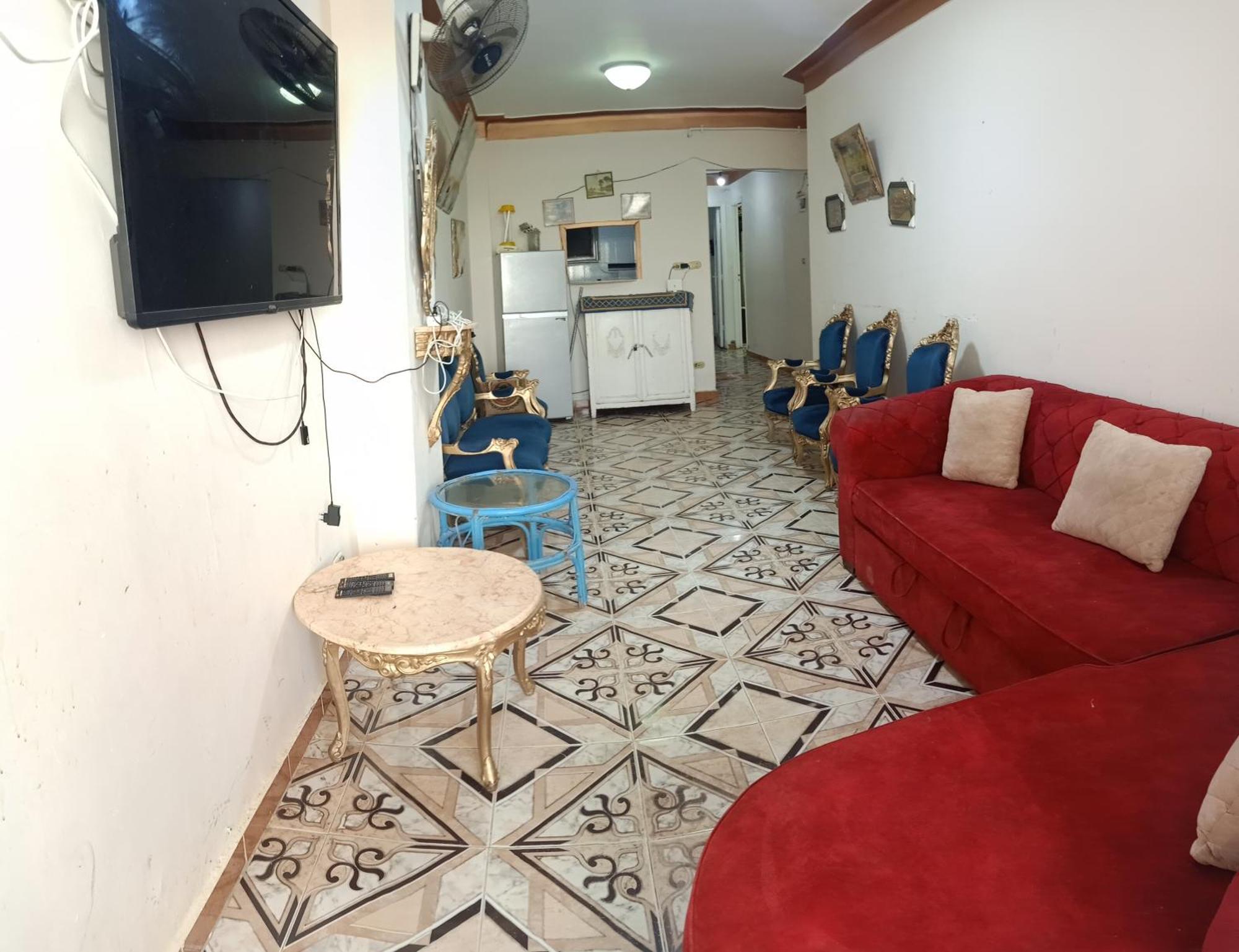 Furnished Apartment - Beach View "Nearest Beach 2 Minutes Walking" - Free Wifi- Abo Keer - Alexandria - Egypt Abu Qir Экстерьер фото